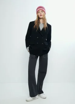 Abrigo Tipo Americana Pano-Brownie Spain Fashion