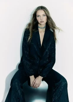 Americana Cruzada Jacquard-Brownie Spain Best