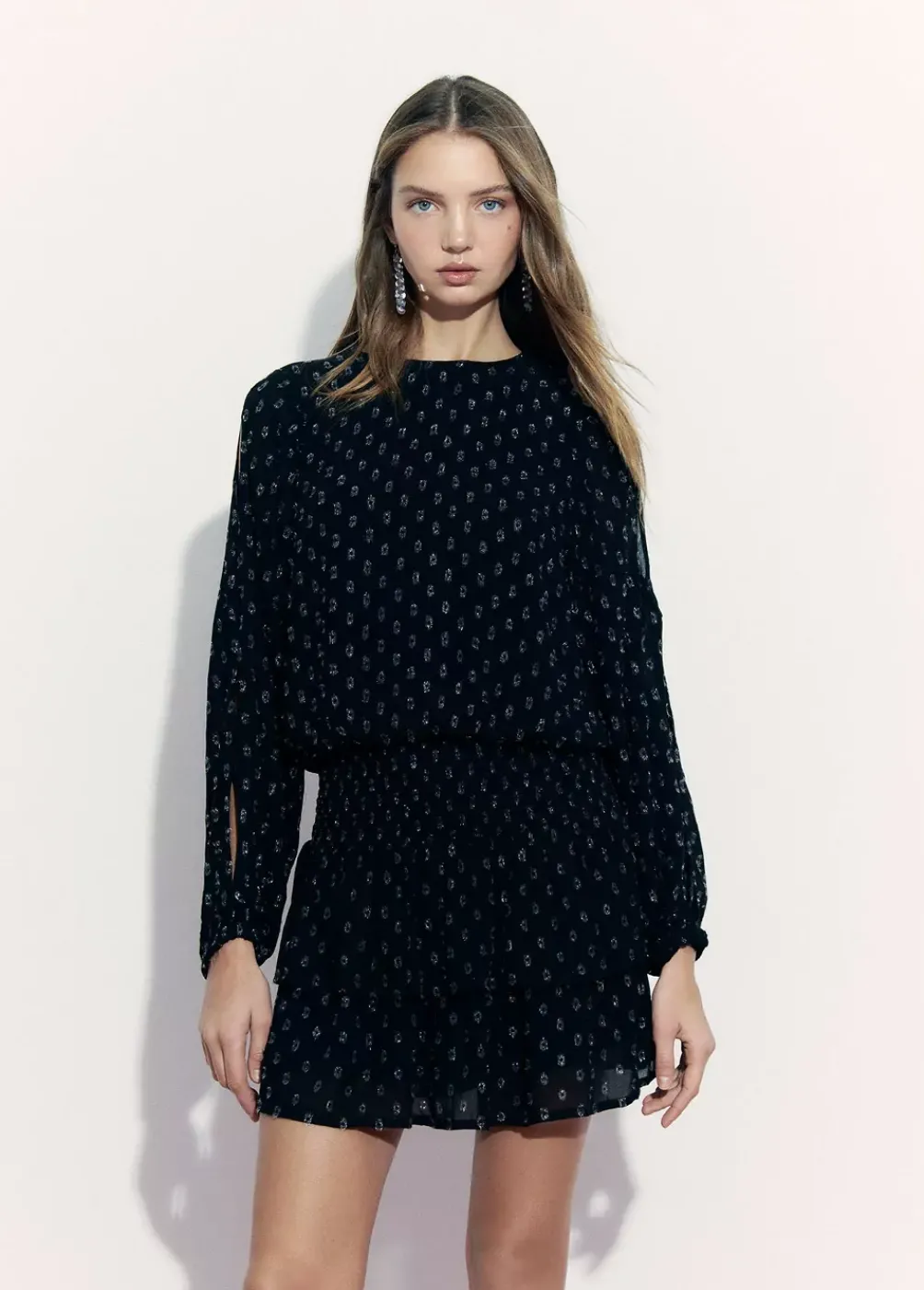 Blusa Aberturas Dobby-Brownie Spain Best