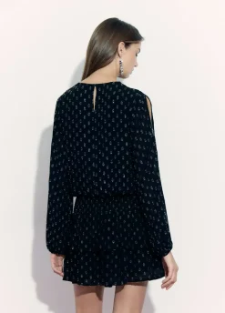 Blusa Aberturas Dobby-Brownie Spain Best