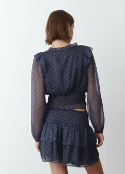 Blusa Cruzada Volantes-Brownie Spain Clearance