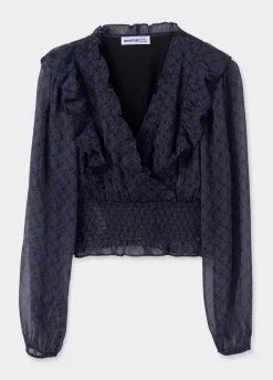 Blusa Cruzada Volantes-Brownie Spain Clearance