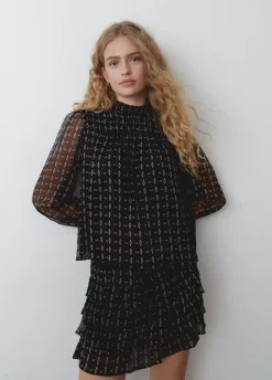 Blusa Cuello Alto-Brownie Spain Fashion