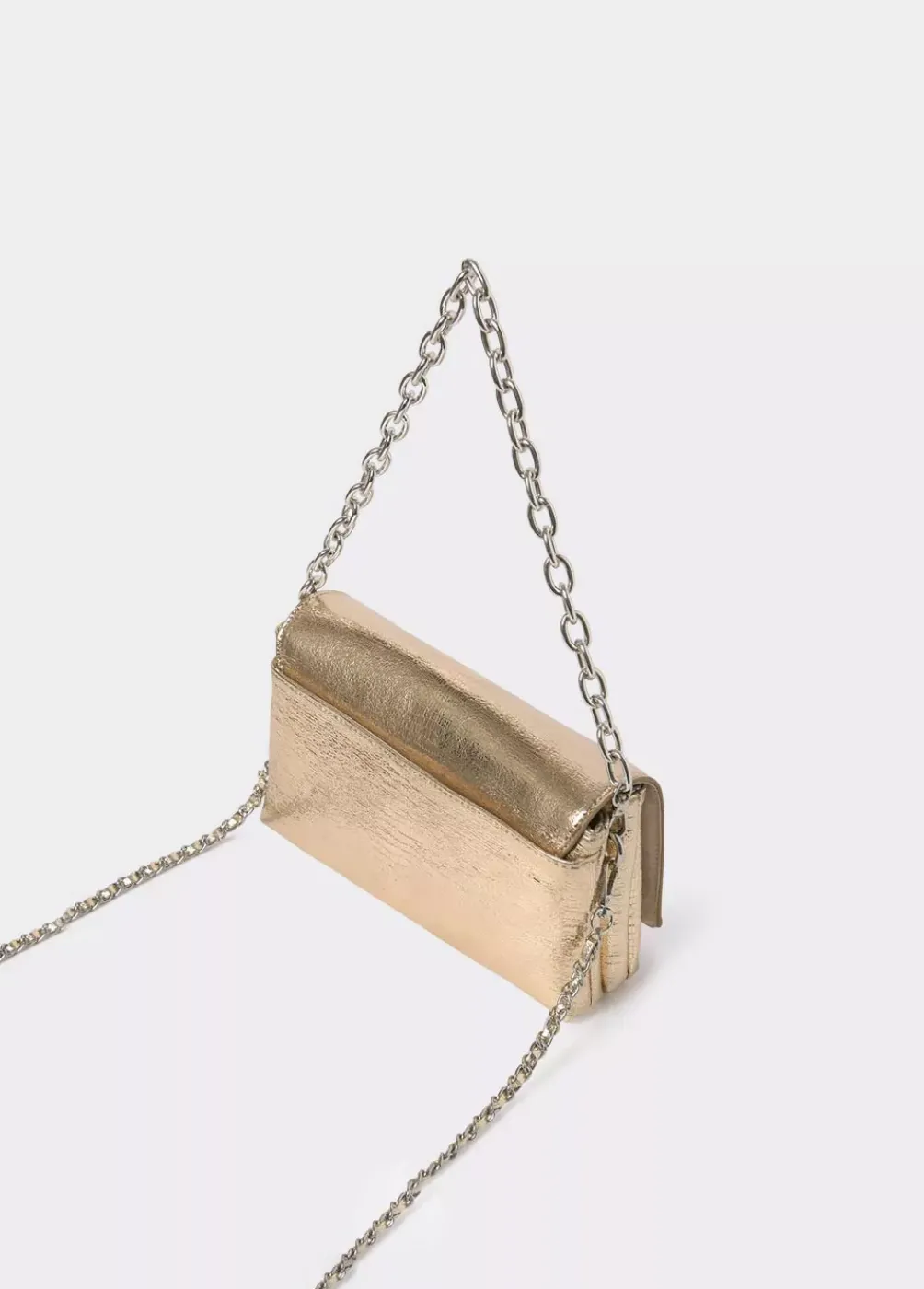 Bolso Doble Shiny Grabado-Brownie Spain Sale