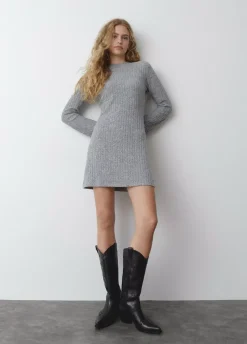 Bota Cowboy Cana Alta Bordada Piel-Brownie Spain Discount