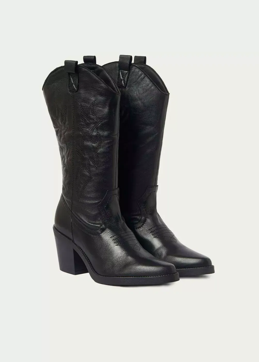 Bota Cowboy Pespuntes-Brownie Spain New