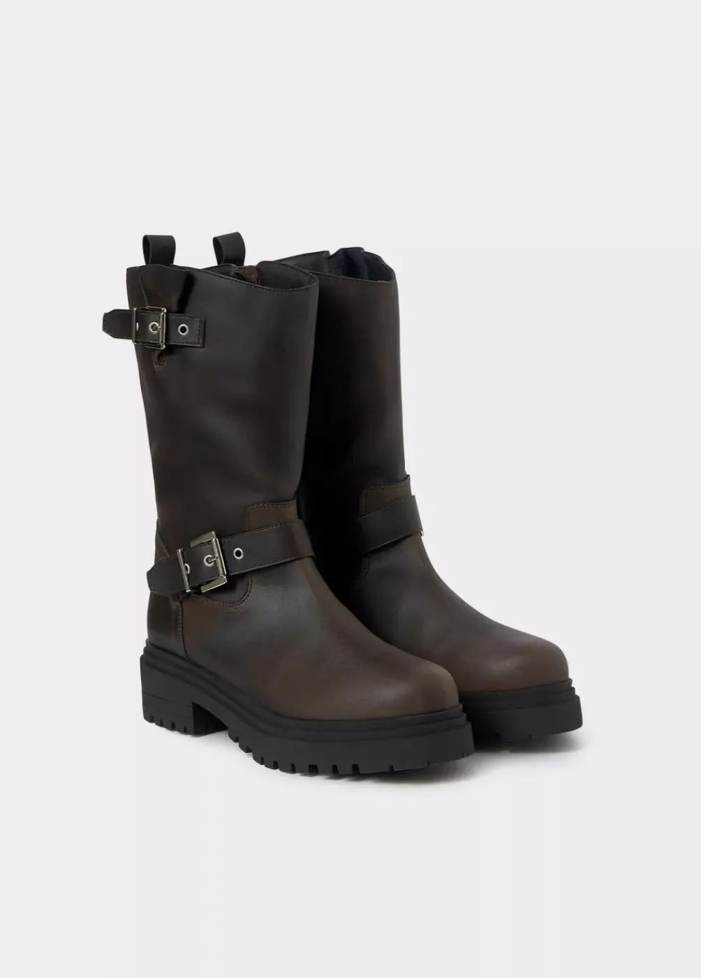 Bota Motera Hebillas-Brownie Spain Hot