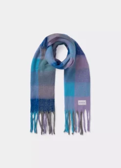 Bufanda Gruesa Cuadros Flecos-Brownie Spain Outlet