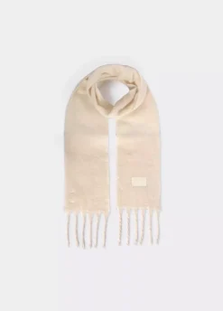 Bufanda Gruesa Estrecha Lisa Flecos-Brownie Spain Fashion