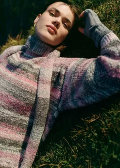 Bufanda Space Dyed Bucle-Brownie Spain New