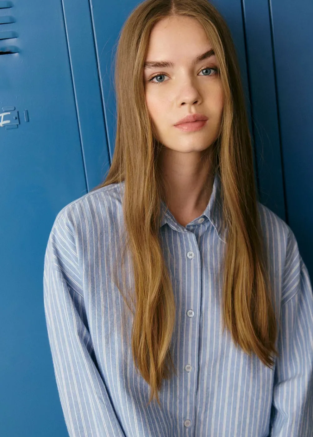 Camisa Cropped Rayas-Brownie Spain Hot