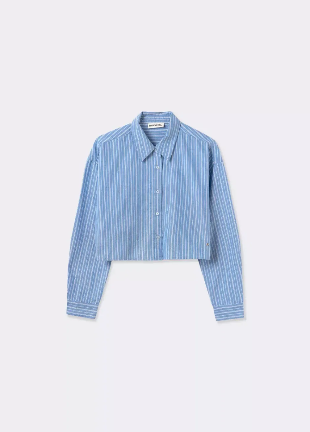 Camisa Cropped Rayas-Brownie Spain Hot