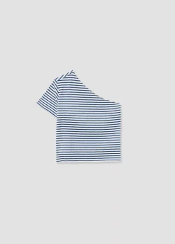 Camiseta Asimetrica Rayas-Brownie Spain Online