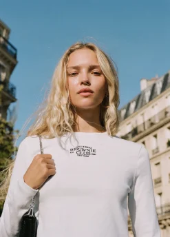 Camiseta Baby Tee Manga Larga-Brownie Spain Clearance