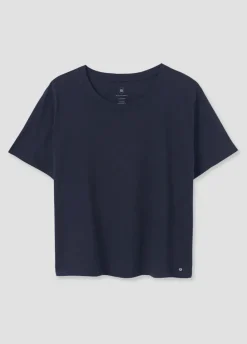 Camiseta Cuello Redondo Basico-Brownie Spain Fashion