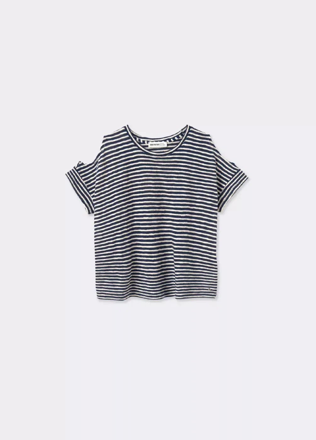 Camiseta Rayas Apertura-Brownie Spain Fashion