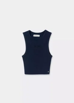 Camiseta Sin Manga Bordada-Brownie Spain Best