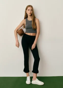 Camiseta Sin Manga Bordada-Brownie Spain Best