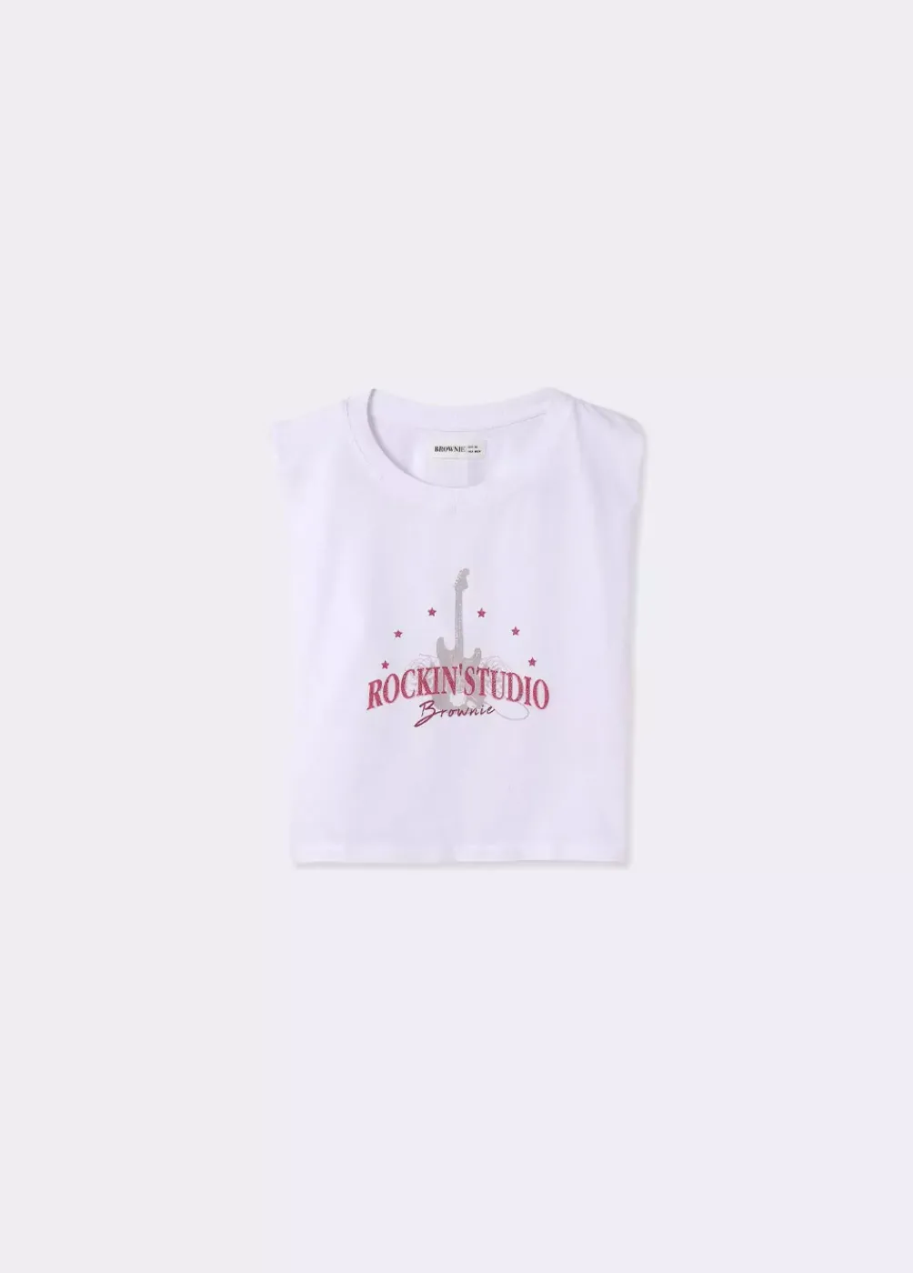 Camiseta Sin Manga Guitarra-Brownie Spain Outlet