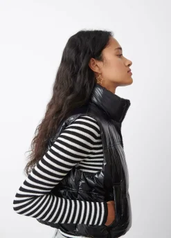 Chaleco Acolchado Vinilado-Brownie Spain Hot