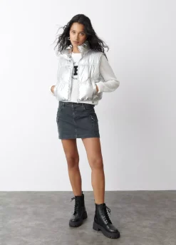 Chaleco Acolchado Vinilado-Brownie Spain Clearance