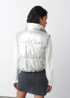 Chaleco Acolchado Vinilado-Brownie Spain Clearance