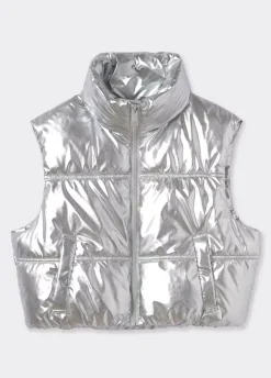 Chaleco Acolchado Vinilado-Brownie Spain Clearance