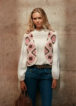 Chaleco Crochet-Brownie Spain New