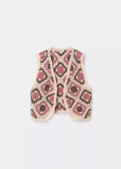 Chaleco Crochet-Brownie Spain New