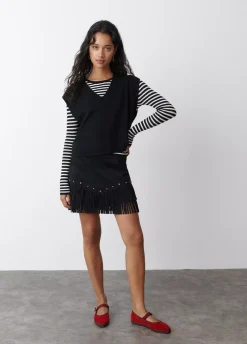 Chaleco Cuello Pico-Brownie Spain Sale