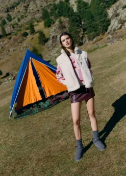 Chaleco Polar Con Cremallera-Brownie Spain Best