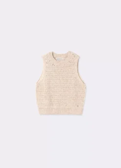 Chaleco Punto Jacquard-Brownie Spain Sale