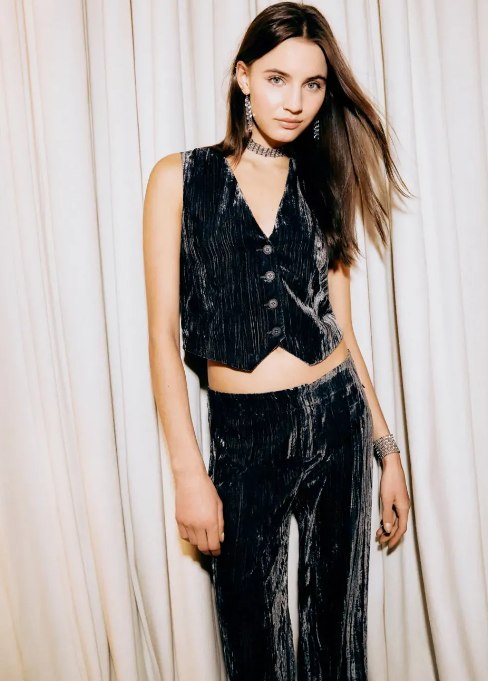 Chaleco Sastre Terciopelo-Brownie Spain Online