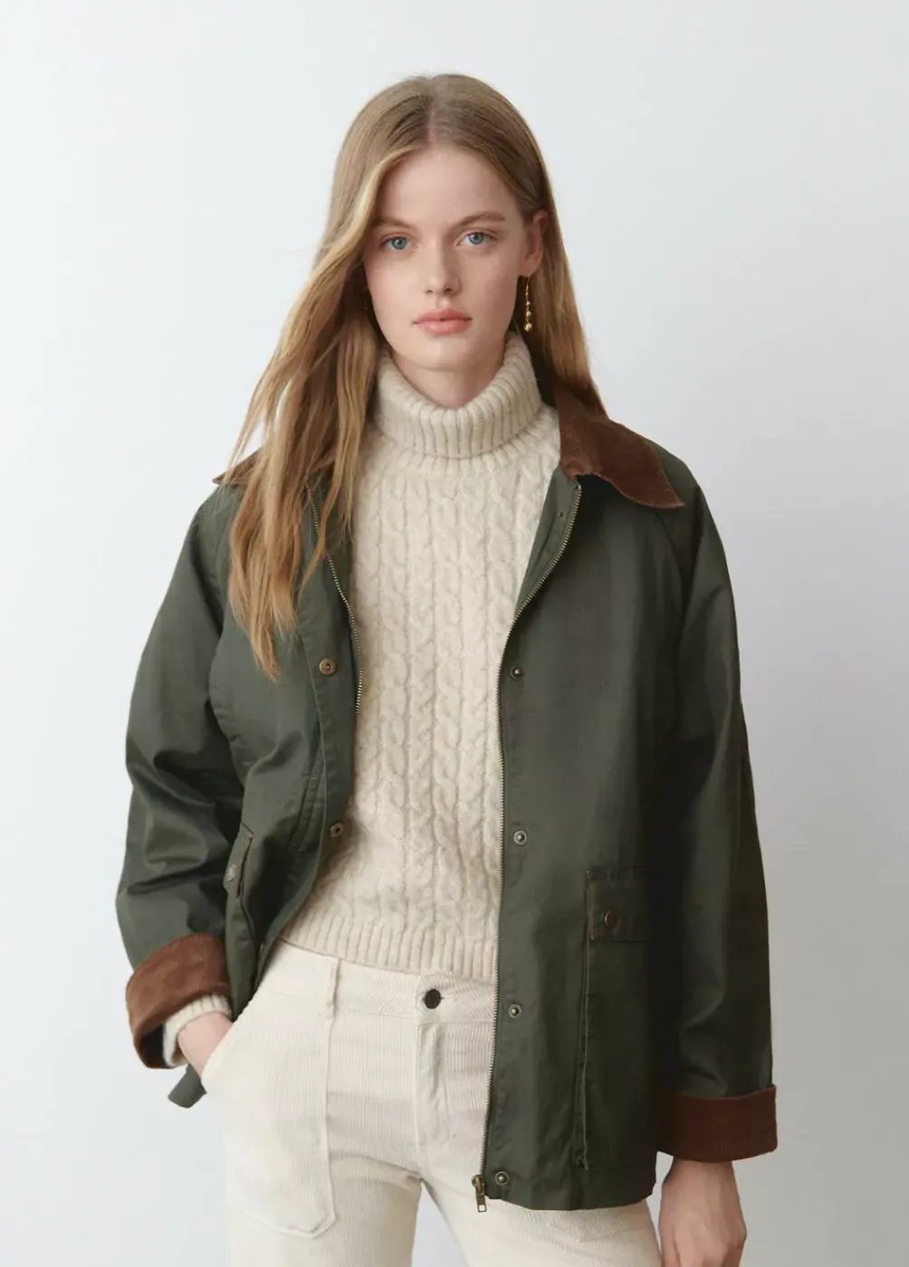 Chaqueta Con Borrego Desmontable-Brownie Spain Sale