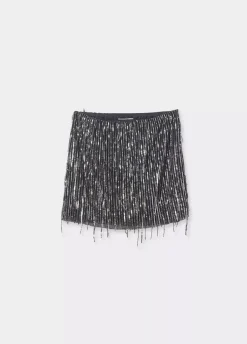 Falda Flecos Lentejuelas-Brownie Spain Fashion