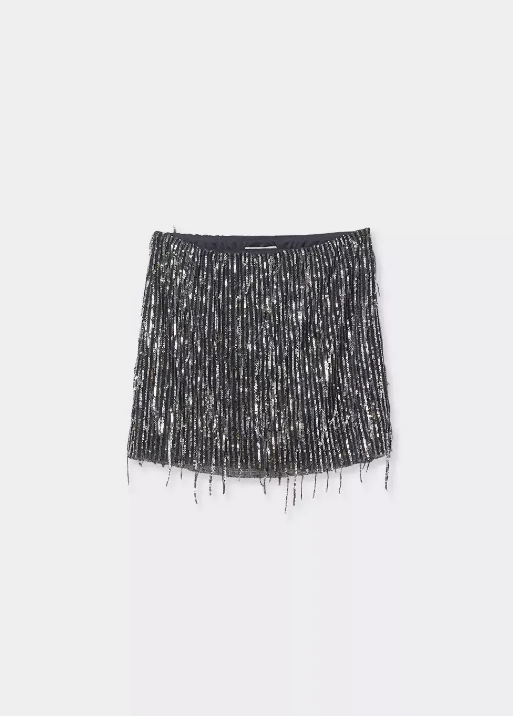 Falda Flecos Lentejuelas-Brownie Spain Fashion