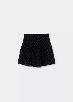 Falda Gomas Volantes Dobby-Brownie Spain Fashion