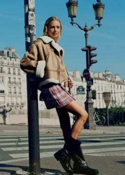 Falda Jaretas Cuadros-Brownie Spain Hot