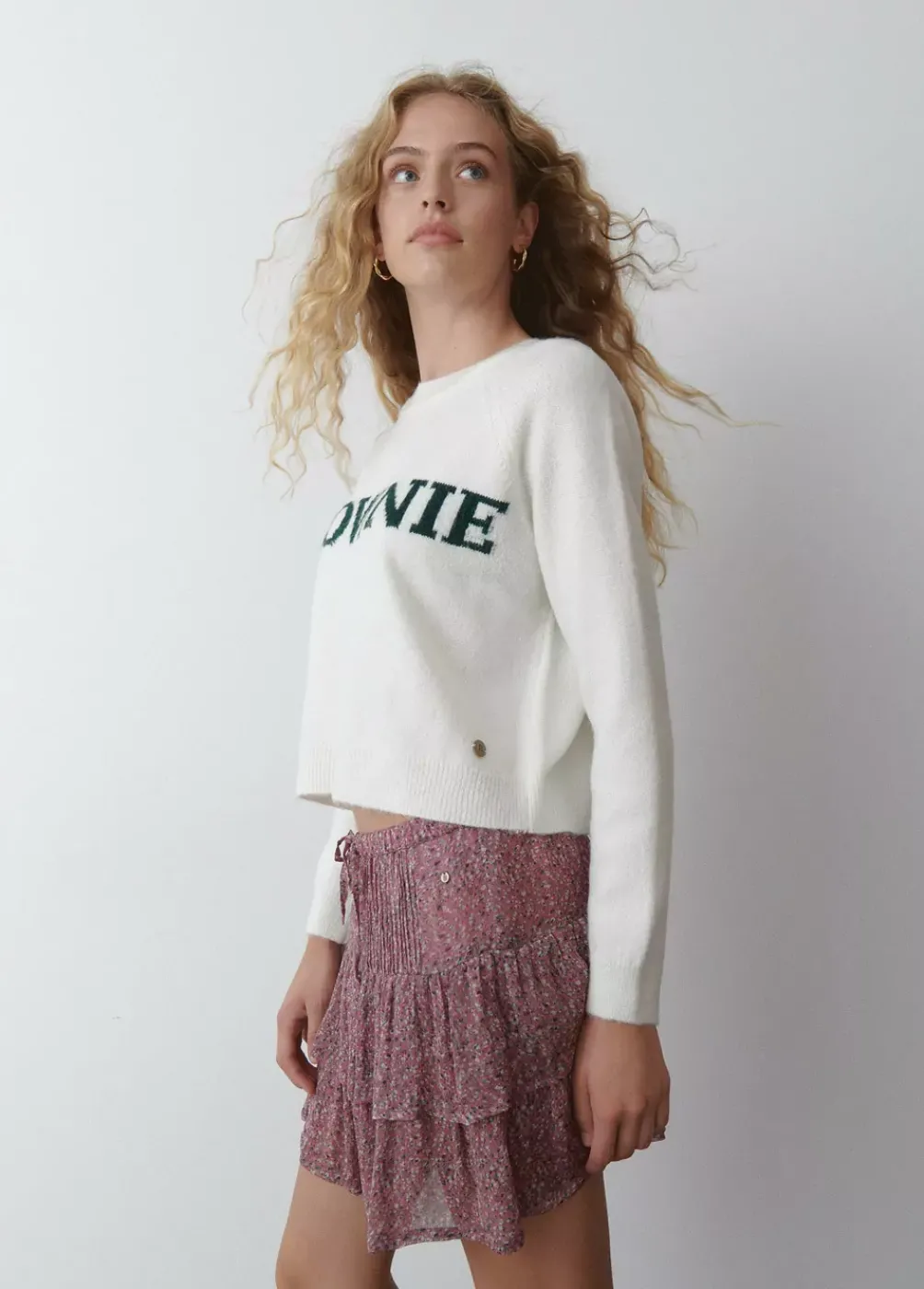 Falda Jaretas Volantes-Brownie Spain New