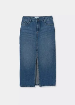 Falda Larga Twill-Brownie Spain Best