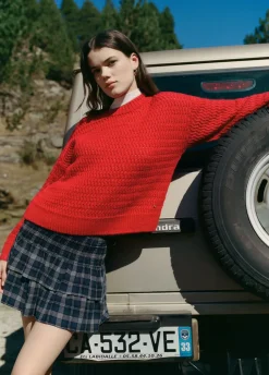 Falda Volantes Cuadros-Brownie Spain Clearance