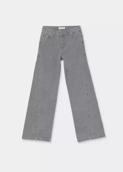 Jeans Acampanados Corte Lateral-Brownie Spain Outlet