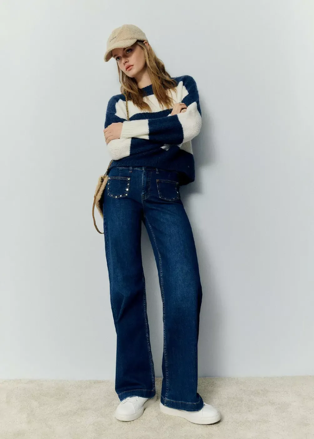 Jeans Culotte Tachas-Brownie Spain Outlet