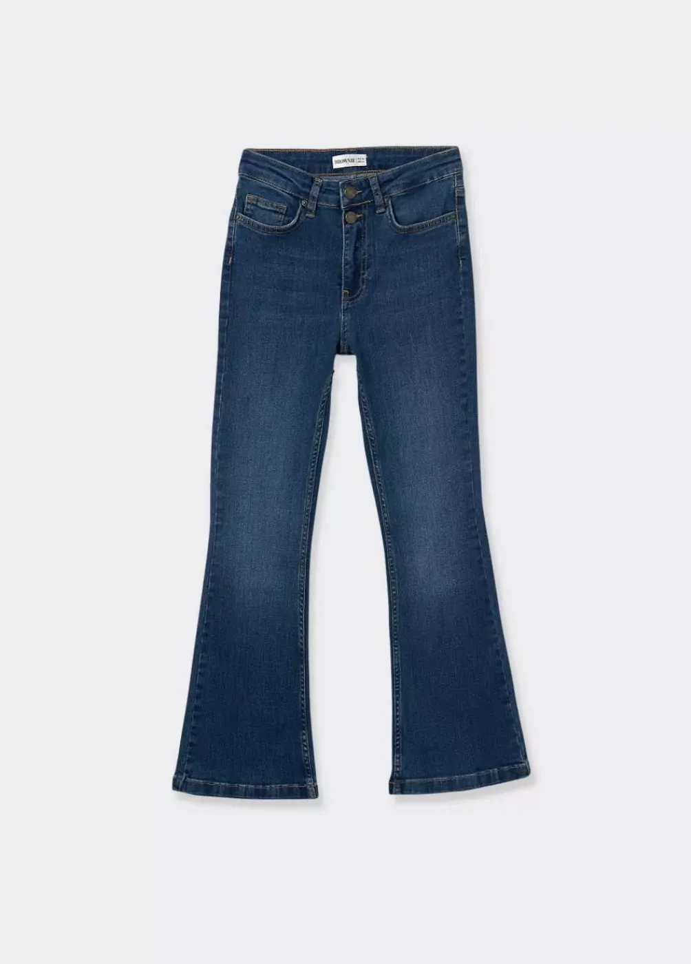 Jeans Flare Cropped-Brownie Spain Outlet