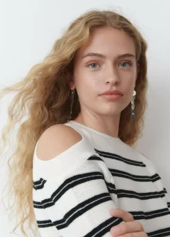 Jersey Aperturas Hombros Rayas-Brownie Spain Hot