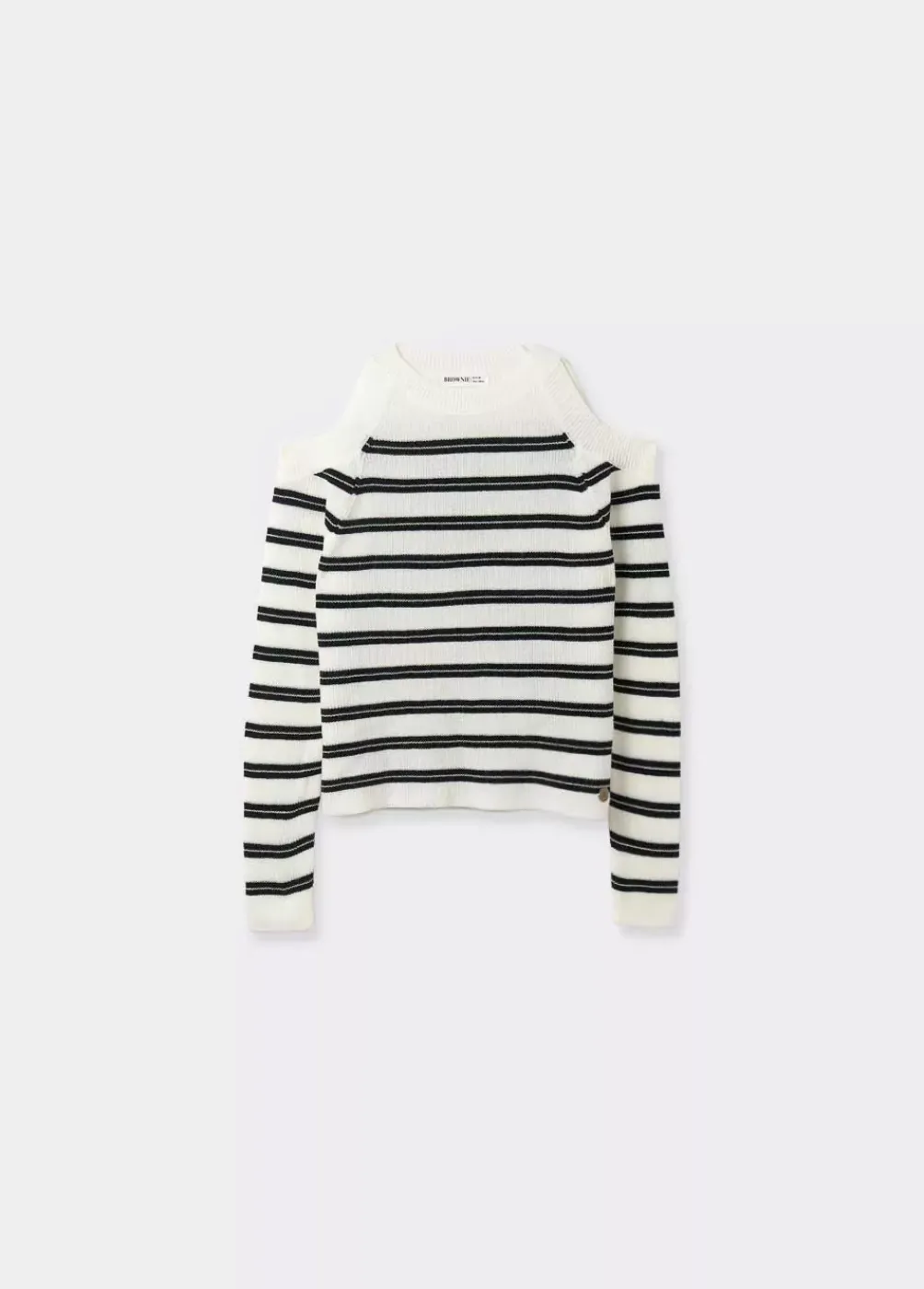 Jersey Aperturas Hombros Rayas-Brownie Spain Hot