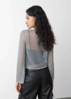 Jersey Calado Hilo Metalizado-Brownie Spain Hot