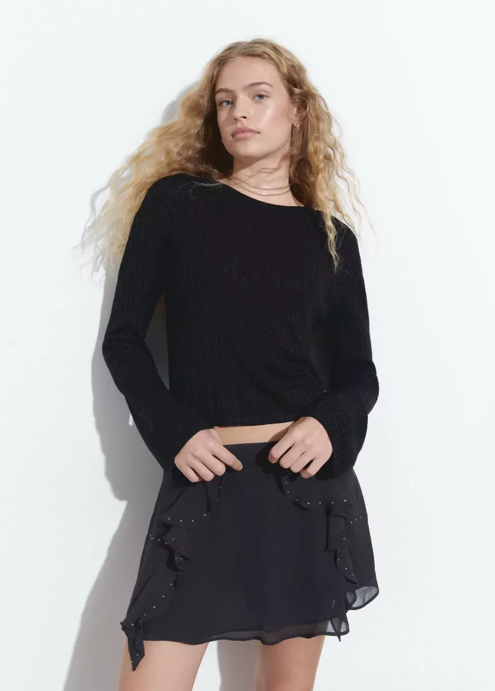 Jersey Canale Hilo Metalizado-Brownie Spain Discount