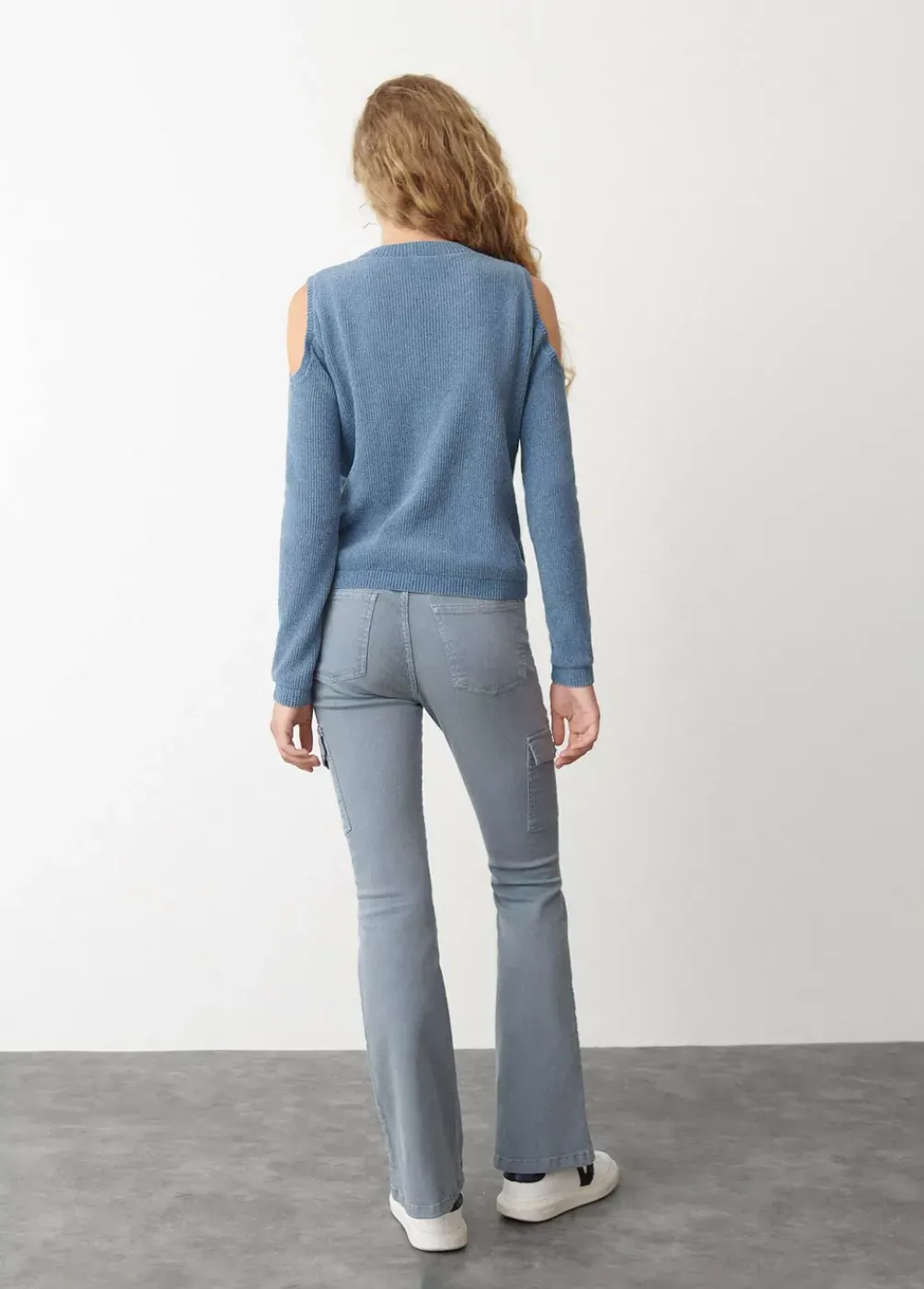 Jersey Chenilla Hombros Descubiertos-Brownie Spain Best