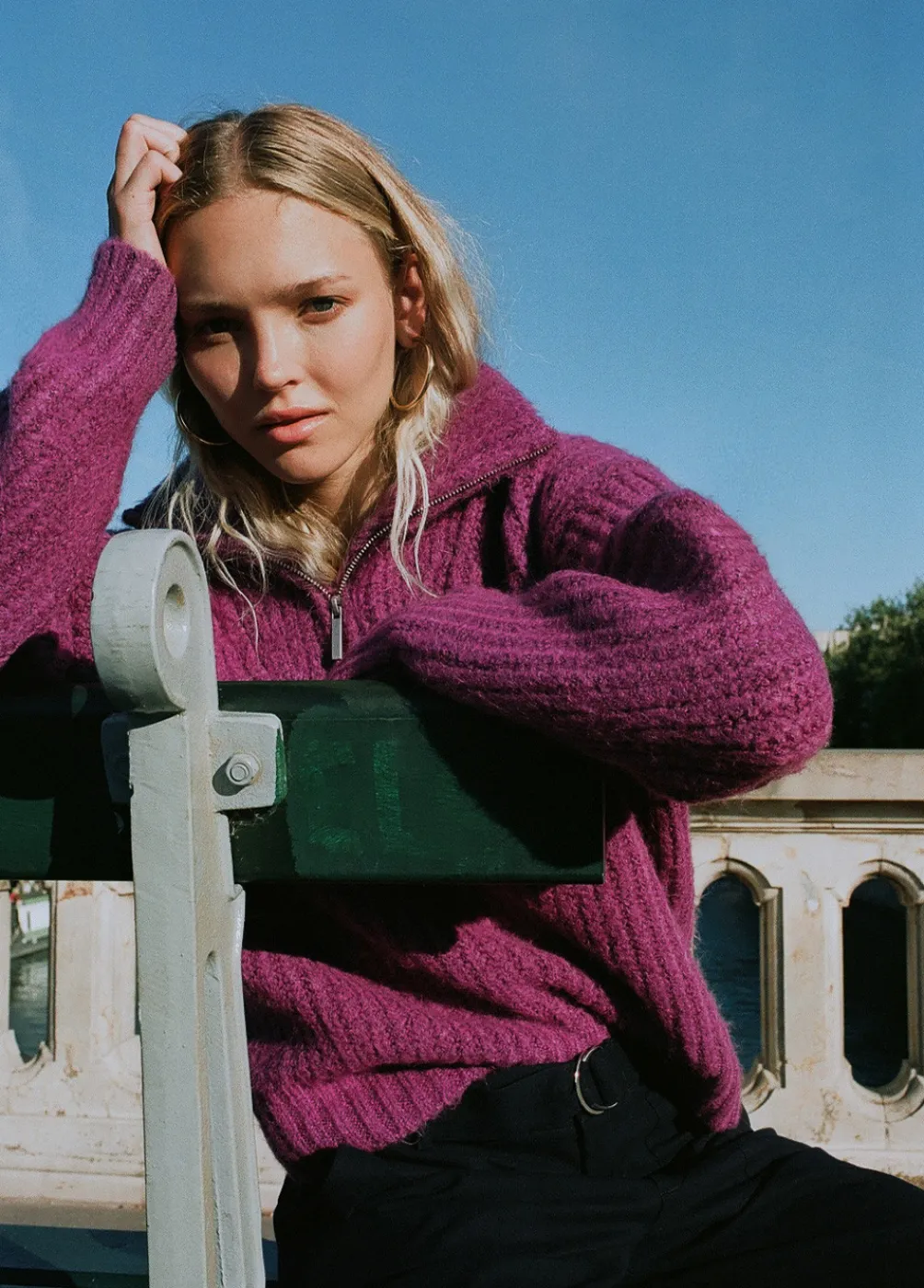 Jersey Cremallera Cuello-Brownie Spain Clearance